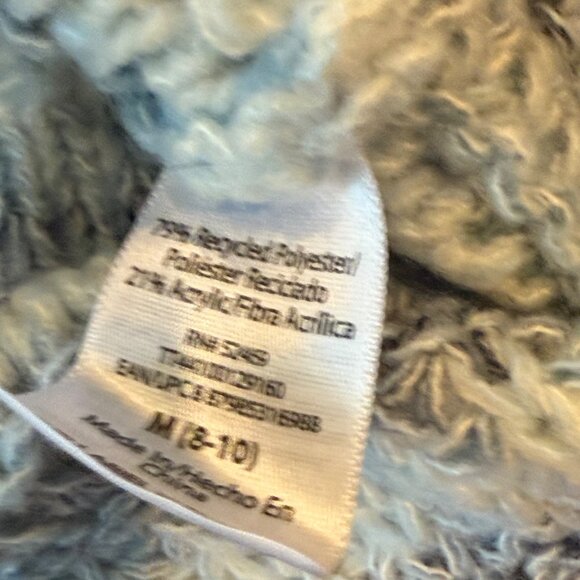 Time And Tru Womens M (8-10) Blue & White Striped Sweater - Picture 3 of 9